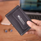 Casual Men Canvas Short Wallets