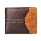 GUBINTU Men Genuine Cow Leather Wallets