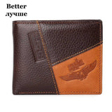GUBINTU Men Genuine Cow Leather Wallets
