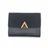 Matte Leather Small Women Wallet