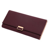 Clutch Plaid Woman Wallet