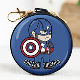 Cute Spiderman Mini Bag Cartoon Batman Ironman Wallet