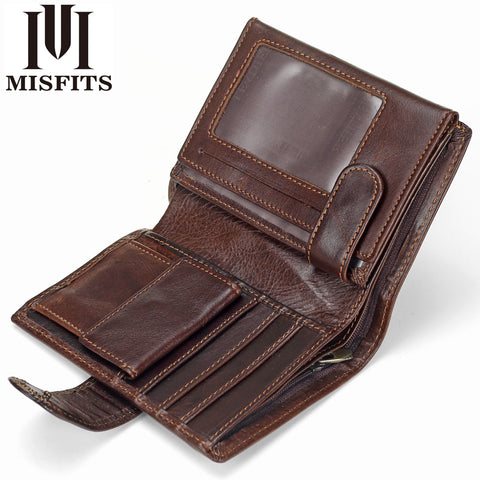 MISFITS Vintage Genuine Leather Men Wallet
