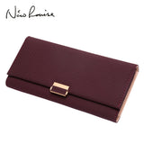 Clutch Plaid Woman Wallet