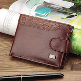 2019 New Patchwork Leather Men Wallets