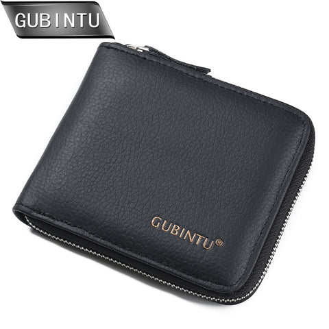 GUBINTU New arrival Genuine Leather Men Wallets