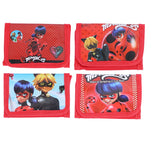 12Pcs Miraculous Ladybug Marinette Noir Cat Mini Purses Wallet
