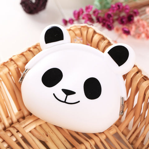 2019 New Girls Mini Silicone Coin Purse Animals Small Change Wallet