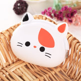 2019 New Girls Mini Silicone Coin Purse Animals Small Change Wallet