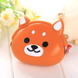 2019 New Girls Mini Silicone Coin Purse Animals Small Change Wallet