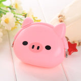 2019 New Girls Mini Silicone Coin Purse Animals Small Change Wallet